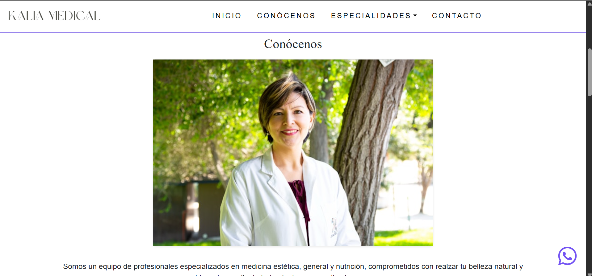 Landing Page Corporativa - Sección 1