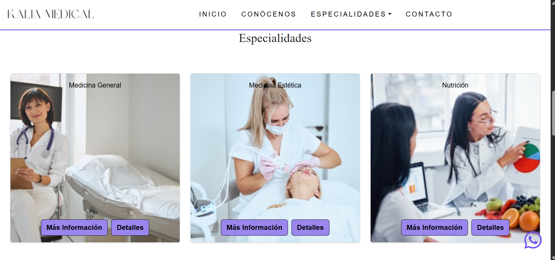 Landing Page Corporativa - Sección 2