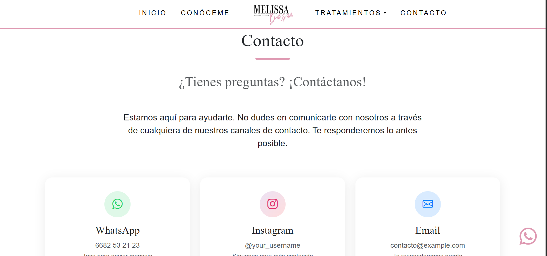 Landing Page Personal - Sección 7